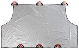 Automobilių langų danga Bottari, 215 cm x 125 cm, sidabro sp./juoda sp.