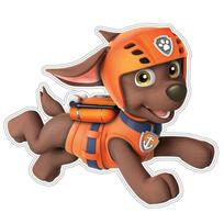 Dekoratyvinis lipdukas Nickelodeon Paw Patrol Zuma, 21 cm x 23 cm
