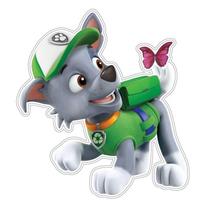 Dekoratyvinis lipdukas Nickelodeon Paw Patrol Rocky, 19 cm x 21.8 cm