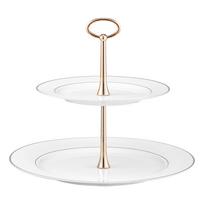 Tortinė Ambition Aura Gold, 27 cm x 23 cm, 27 cm, Ø 27 cm, Aukso sp./Balta sp.