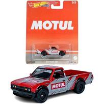 Žaislinis visureigis Mattel Hot Wheels Motuk Datsun 620 HKC99, raudona sp./pilka sp.