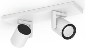 Išmanusis šviestuvas nukreipiamasis Philips Hue Argenta, GU10, 2 x 5.7 W, balta sp.