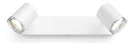 Išmanusis šviestuvas nukreipiamasis Philips Hue Adore Bathroom, GU10, 2200 - 6500 °K, 2 x 5 W, balta sp.