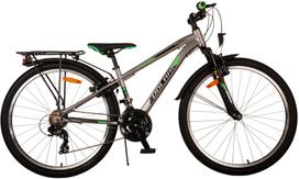 Vaikiškas dviratis, miesto Volare Cross 22633, ruda sp./žalia sp., 18", 26"
