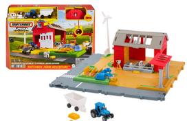 Figūrėlių rinkinys, su priedais Mattel Matchbox Action Drivers Farm Adventure HRY42, įvairių spalvų