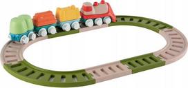 Žaislinis traukinys su bėgiais Chicco Baby Railway 164318, įvairių spalvų