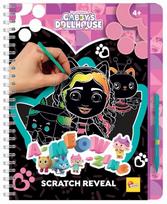 Raižymo rinkinys Lisciani Gabbys Dollhouse A-Meow, juoda sp./rožinė sp./įvairių spalvų