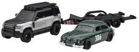 Automobilių rinkiniai Mattel Hot Wheels Team Sport JBM29, 1:64, sidabro sp./žalia sp.