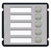 Telefonspynė Dahua 5 Button Module VTO2000A-B5, sidabro sp./juoda sp.