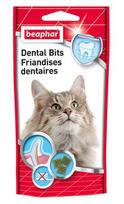 Maisto papildai, vitaminai katėms Beaphar Dental Bits Protection, 0.035 kg