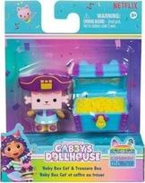 Žaislinė figūrėlė, su priedais Spin Master Gabbys Dollhouse Baby Box Cat, įvairių spalvų