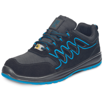 Darbo sandalai vyrams Cerva Raven Sporty O1 ESD SR, be aulo, be pašiltinimo, mėlyna sp./juoda sp., 48 dydis