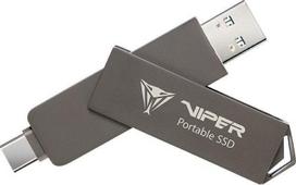 Kietasis diskas Patriot Viper PVP30, SSD, 1 TB, pilka sp.
