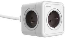 Ilgintuvas Elmak Powercube, Savio PC-03, 3 m, 5 lizdų