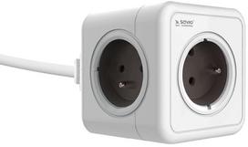 Ilgintuvas Elmak Powercube, Savio PC-01, 1.5 m, 5 lizdų