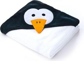 Vaikiškas rankšluostis Caretero Penguin, balta sp./juoda sp., 100 cm