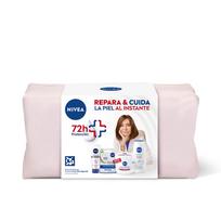 Kūno priežiūros rinkinys Nivea Repair & Care, 4 vnt.