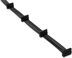 Kabelis be quiet! Power Cable 4x S-ATA CS-3640, 4 x S-ATA, 0.6 m, juoda sp.