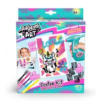 Piešimo rinkinys Airbrush Art Posters, įvairių spalvų
