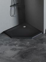 Dušo padėklas Magnifity Mild Stone, 80 cm x 80 cm