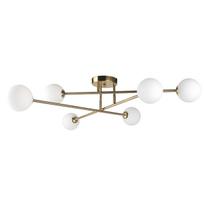 Šviestuvas lubų Light Prestige Dorado 6 LP-002/6C, G9, 6 x 28 W, aukso sp.