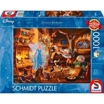 Dėlionė Schmidt Disney Dreams Collection Geppettos Pinocchio, 49.3 cm x 69.3 cm, 1000 vnt., įvairių spalvų