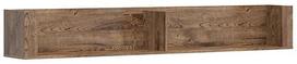 Sieninė lentyna Torin S481-POL/180-DRB, ąžuolo sp./ruda sp., 26.5 cm x 27 cm x 180 cm