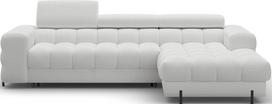 Kampinė sofa Felro Royal 03, pilka sp., dešininė, 181 x 285 cm x 93 cm