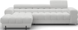 Kampinė sofa Felro Royal 03, pilka sp., kairinė, 181 x 285 cm x 93 cm