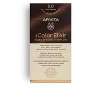 Plaukų dažai Apivita My Color Elixir, light brown (šviesiai ruda) sp., 5.0, 50 ml