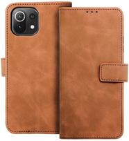 Telefono dėklas Forcell Tender, Xiaomi Redmi 10/Xiaomi Redmi Note 11 4G, ruda sp.