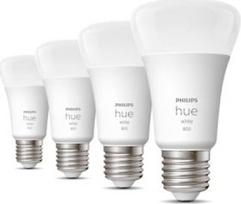 Išmanioji lemputė Philips Hue Hue LED, A60, 2700 °K, E27, 9 W, 800 - 806 lm, 4 vnt.