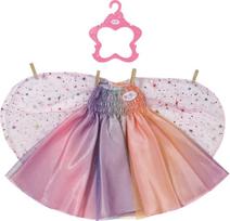 Suknelė lėlei Zapf Creation Baby born Rainbow, įvairių spalvų