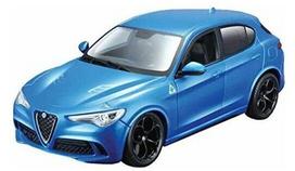 Žaislinis automobilis Bburago Alfa Romeo 18-21086BL, 1:24, mėlyna sp.