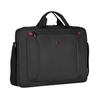 Nešiojamų kompiuterių krepšys Wenger BQ Toploader 611906, juoda sp./raudona sp., 14 l, 14.1-16"