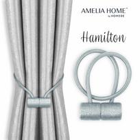Užuolaidų aksesuaras Restilo Hamilton, 29 cm, sidabro sp., 2 vnt.