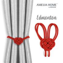 Užuolaidų aksesuaras Restilo Edmonton, 38 cm, raudona sp., 2 vnt.