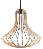 Šviestuvas kabinamas Sollux Elza Wood SL.0641, E27, 1 x 60 W, medienos sp.