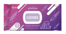 Gyvūnų priežiūros servetėlės Record Lavanda 10870684, 40 vnt.