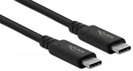 Kabelis Delock 86980 USB Type-C, USB Type-C, 2 m, juoda sp.