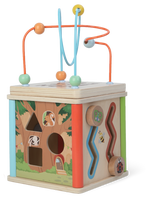 Lavinamasis kubas Gerardo's Toys Activity Cube, 17 cm, įvairių spalvų