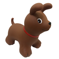 Šokinėjimo žaislas Gerardo's Toys Jumpy Dog, plastikinis, polivinilchloridas (pvc), ruda sp.