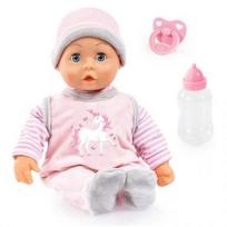 Lėlė - kūdikis Bayer First Words Baby 56106, 38 cm, rožinė sp.