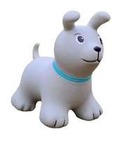 Šokinėjimo žaislas Gerardo's Toys Jumpy Dog, plastikinis, polivinilchloridas (pvc), pilka sp.
