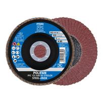 Žiedlapinis šlifavimo diskas Pferd PFC125, 125 mm x 22.23 mm
