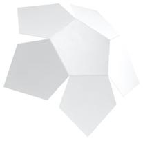 Šviestuvas sieninis Sollux Penta SL.0422 SL.0422, G9, 2 x 40 W, balta sp.