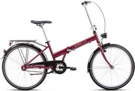Dviratis sulankstomas Romet Jubilat, 24 ", 15" rėmas, bordo sp.