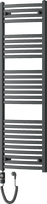 Elektrinis rankšluosčių džiovintuvas Mexen Helios, antracito sp., 50 cm x 150 cm, 900 W