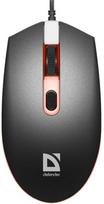 Laidinė žaidimų pelė Defender MB-986, usb / ps/2 laidas, juoda sp.