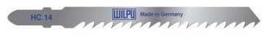 Siaurapjūklių peiliukas Wilpu HC 14, metalas, 100 mm, 5 vnt.